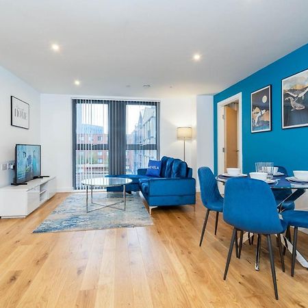 Maevela Apartments - Luxury Broad St Apartment - 2 Bed, 2 Bath - City Centre/Cube/Mailbox - With Underground Parking ✓- L Shape Sofa, Large 50 Inch Smart Tv With Free Netflix & Wifi Birmingham Exterior foto