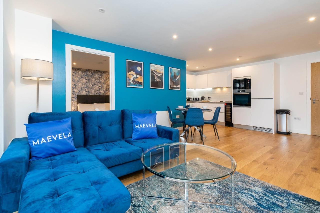 Maevela Apartments - Luxury Broad St Apartment - 2 Bed, 2 Bath - City Centre/Cube/Mailbox - With Underground Parking ✓- L Shape Sofa, Large 50 Inch Smart Tv With Free Netflix & Wifi Birmingham Exterior foto