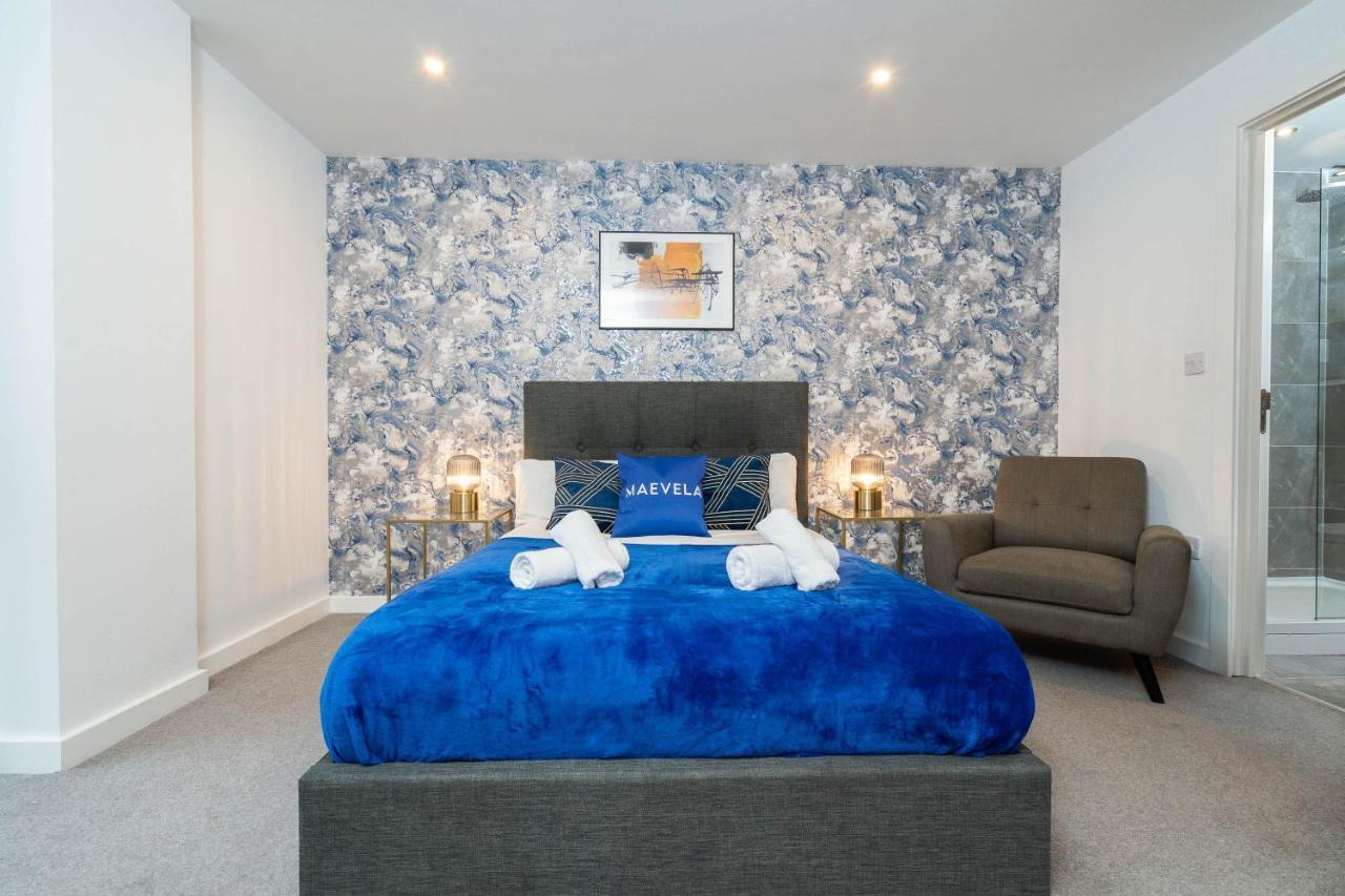 Maevela Apartments - Luxury Broad St Apartment - 2 Bed, 2 Bath - City Centre/Cube/Mailbox - With Underground Parking ✓- L Shape Sofa, Large 50 Inch Smart Tv With Free Netflix & Wifi Birmingham Exterior foto